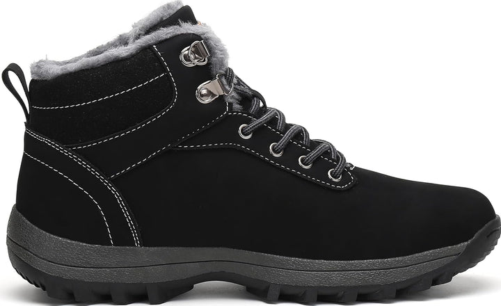 Mishansha Damen Herren Winterschuhe Warm Gefüttert Winterstiefel Wasserdicht Trekking Wanderschuhe G