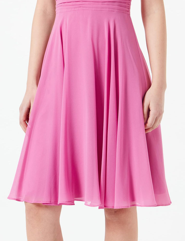 Vera Mont Damen Abendkleid mit Spitze 40 Azalea Purple, 40 Azalea Purple