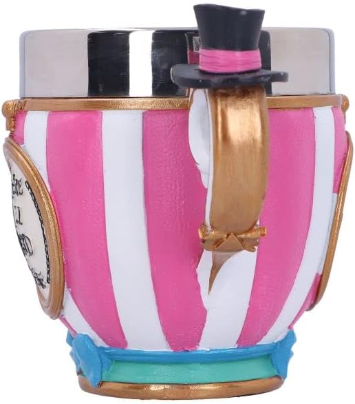 Nemesis Now Pinkys Up Hutmacher-Tasse, 11 cm, Rosa