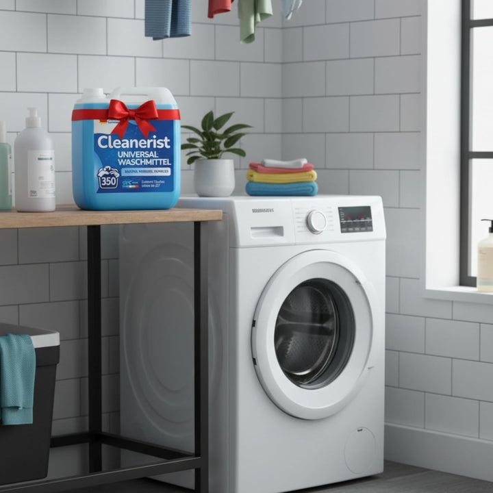 Cleanerist | 5L Universal Flüssigwaschmittel Vollwaschmittel – XXL Grosspackung – für Weiss- Bunt- S