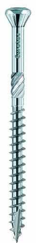 500 Terrassenschrauben EDELSTAHL GEHAERTET VA TX 25 5x50 mm inkl. 1 Drill Stop + 1 TX25 Bit - Bankir