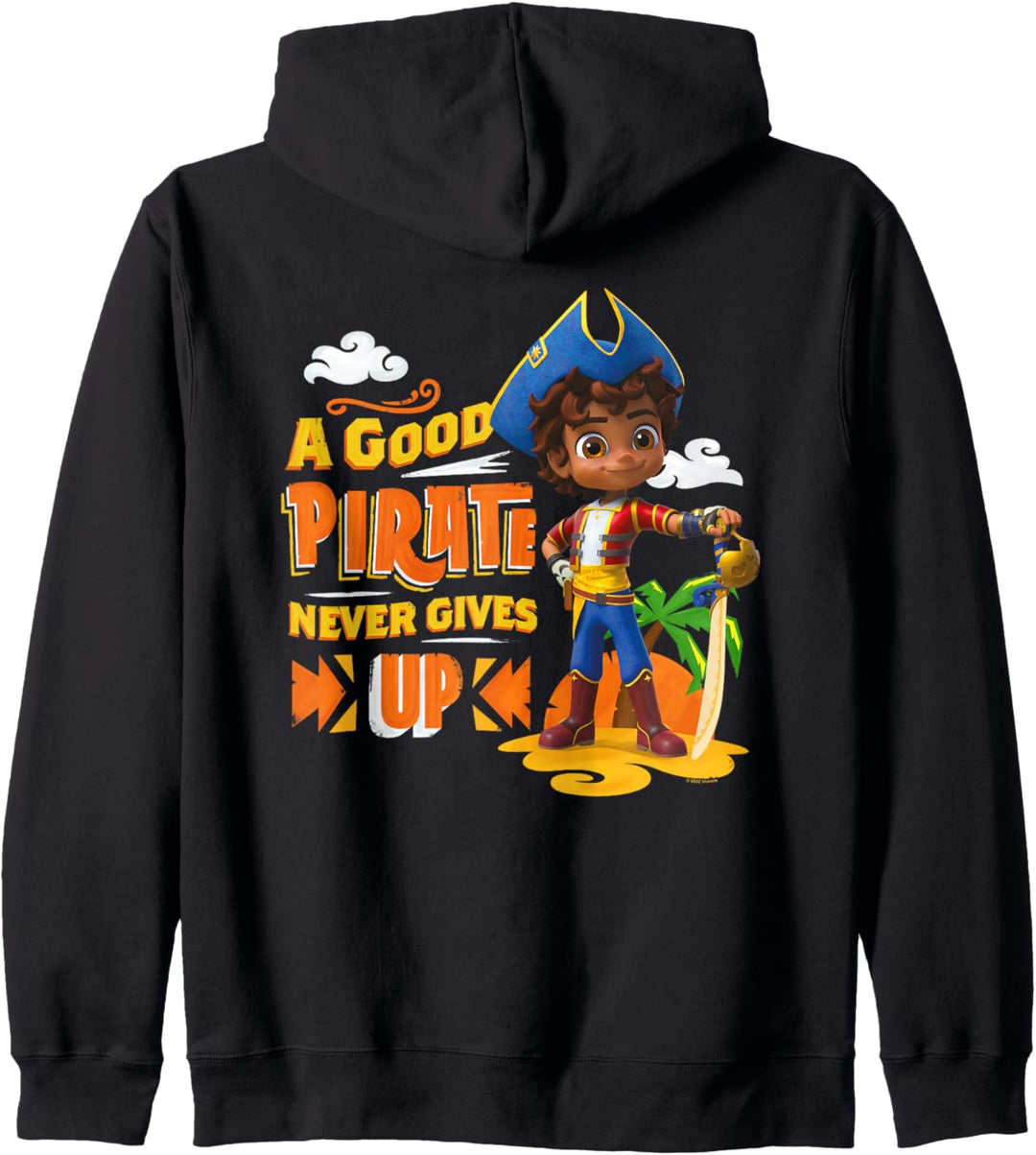 Santiago of the Seas A Good Pirate Never Gives Up Kapuzenjacke