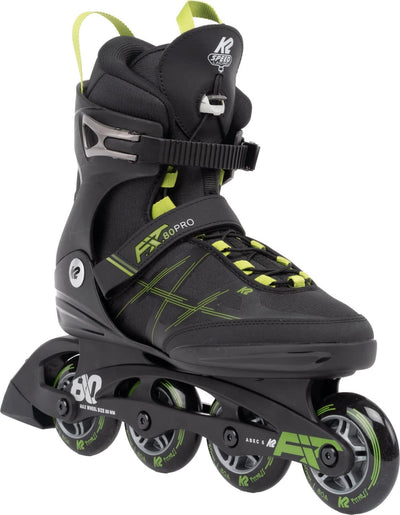 K2 Herren F.i.t. 80 Pro Inline Skates EU: 44.5 (UK: 10 / US: 11) black - olive, EU: 44.5 (UK: 10 / U