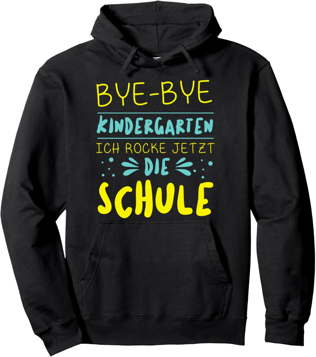 Ich Rocke Jetzt Die Schule Grundschule Einschulung Geschenk Pullover Hoodie