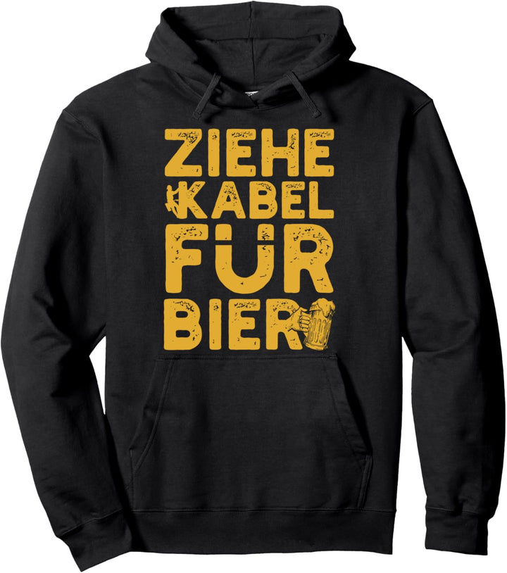 Elektriker Elektroingenieur - Bier Elektroniker Pullover Hoodie