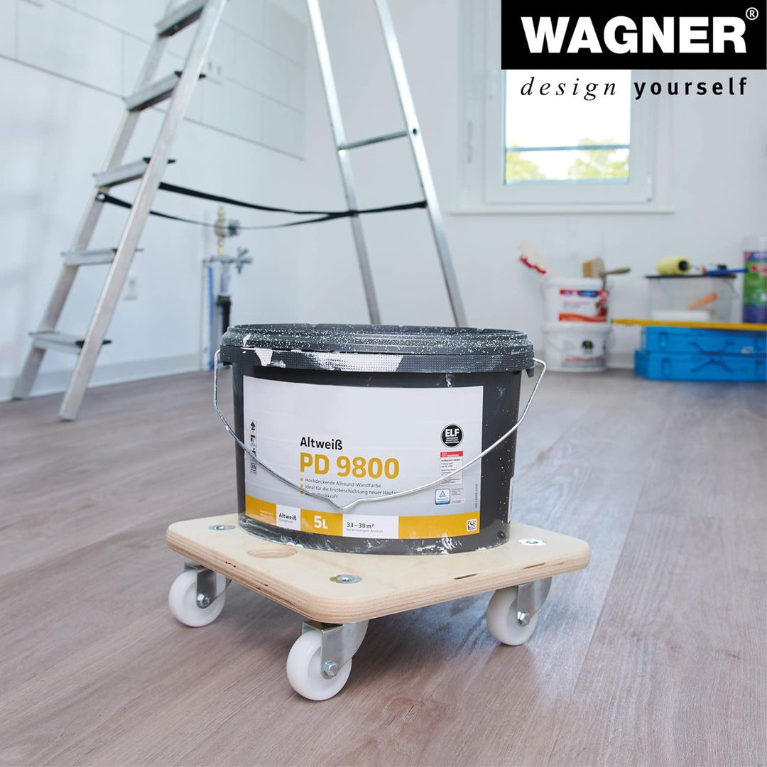 WAGNER Transporthilfe MM 1352 I 29 x 29 cm – ideal für Unhandliches, Geräte &amp; Möbel I Tragkraft 250