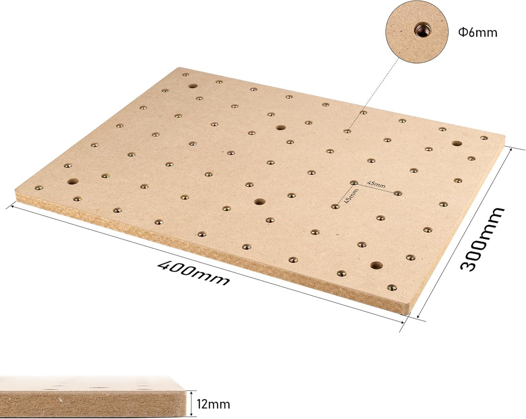 CNC-Fräsmaschine MDF Spoilboard für AnoleX 3030-Evo Max