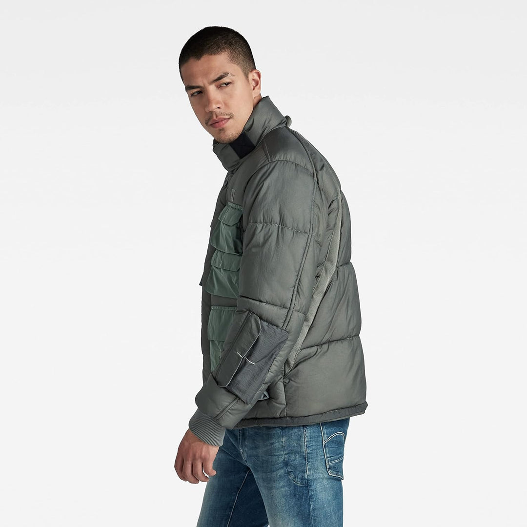 G-STAR RAW Herren Field Puffer Jacke Pm Jackets XS Grün (orphus D20115-C643-722), XS Grün (orphus D2