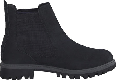 Tamaris Damen Chelsea Boots, Frauen Stiefeletten 36 EU Blau Navy, 36 EU Blau Navy