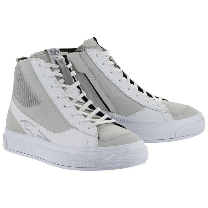 Alpinestars Stella Stated Podium Damen Motorradschuhe Weiss Grau 44 EU, 44 EU