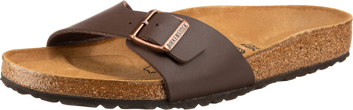 Birkenstock Madrid 40623, Unisex - Erwachsene Clogs & Pantoletten aus Birko-Flor 41 EU Braun Brun Fo