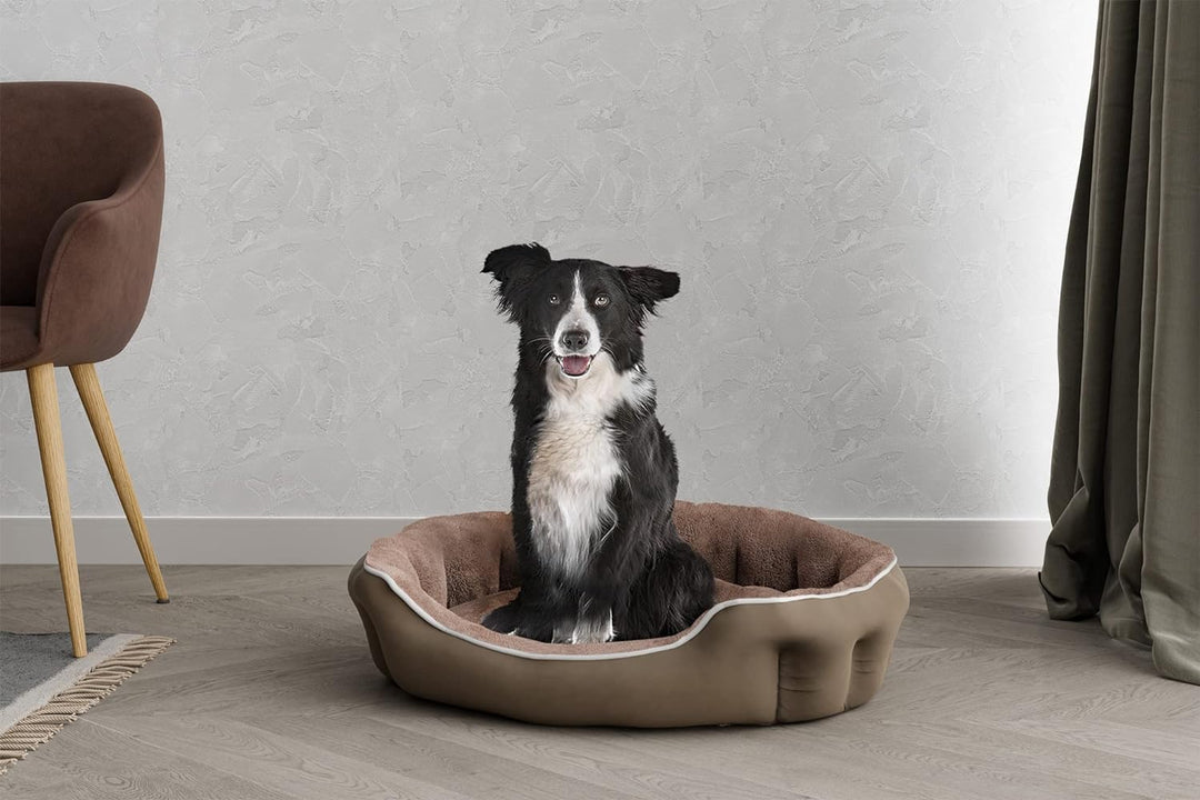 Sogni E Capricci Bett für Hunde und Katzen, Beige, 75 x 65 x 20 cm Beige 75x65x20cm COCCOLE, Beige 7