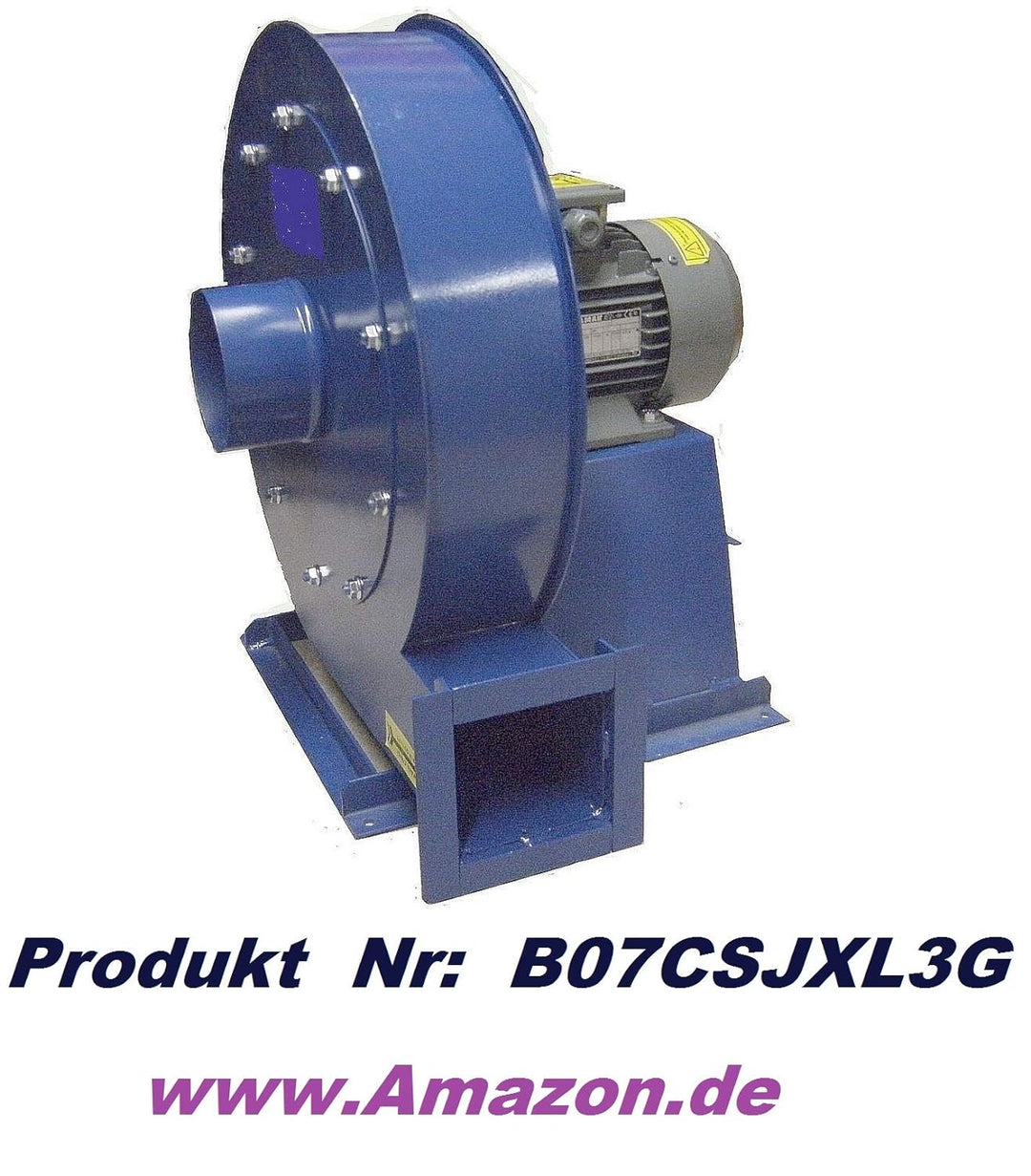 UZMAN 400 Volt Industrie Radiallüfter 260T Radialgebläse Zentrifugallüfter Zentrifugalventilator Zen