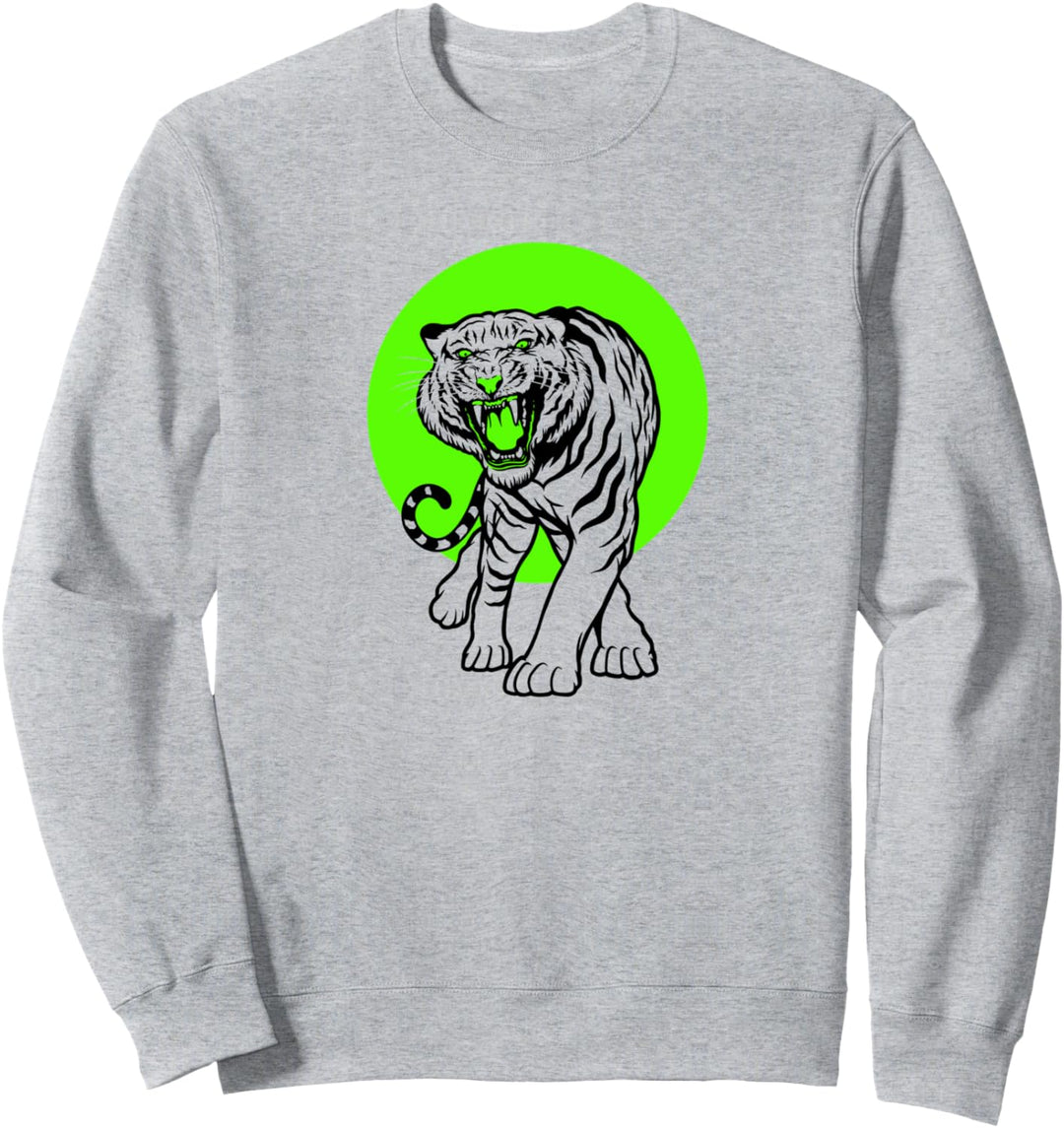 Tiger-Sonne Sweatshirt