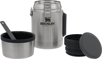 Stanley Adventure Stainless Steel All-In-One Thermobehälter für Essen mit Spork 532 ml - Edelstahl W