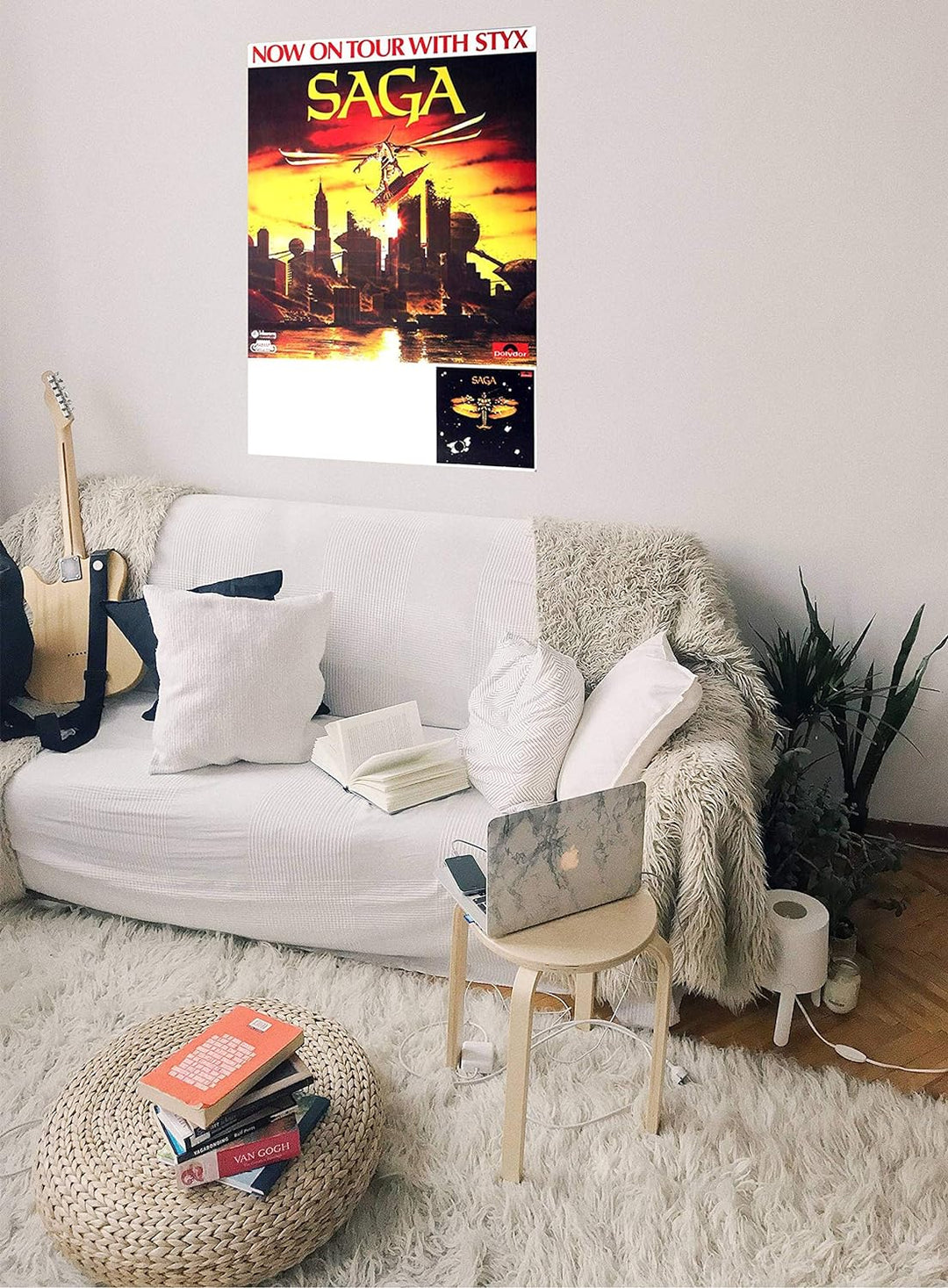 Saga - Images at Twilight, 1980 » Konzertplakat/Premium Poster | Live Konzert Veranstaltung | DIN A1