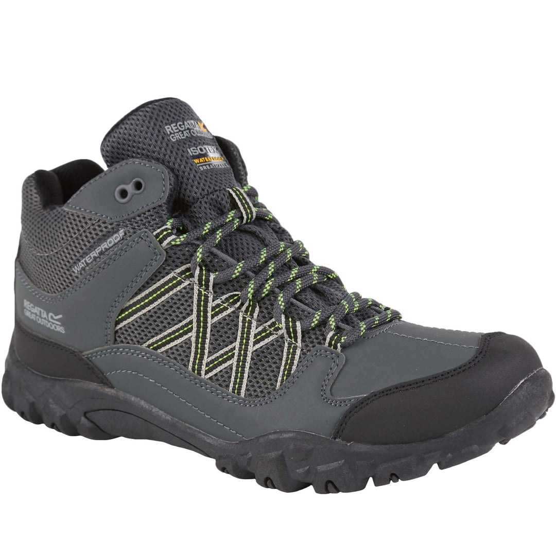 Regatta Herren Edgepoint Waterproof Hiking Boot Trekking-& Wanderhalbschuhe 39 EU Braun Briar Lime P