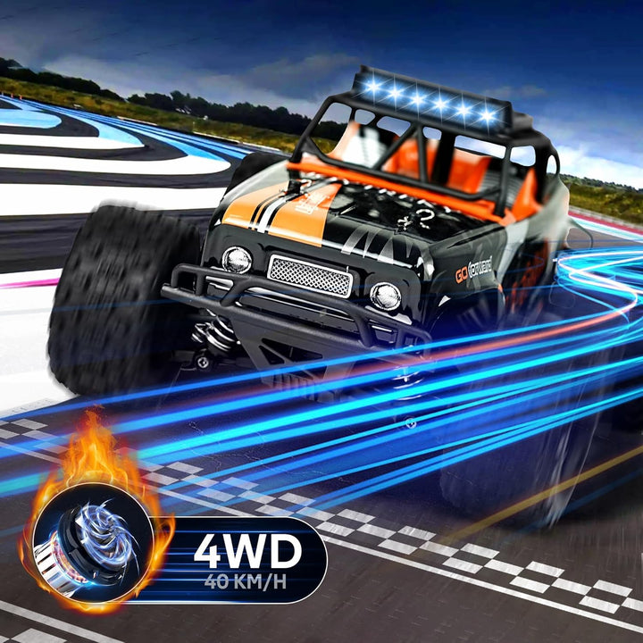 JOYTREKY Ferngesteuertes Auto, RC Auto 1：18 Monster Truck 45KM/H 4WD Geschenk fürTeenager Erwachsene