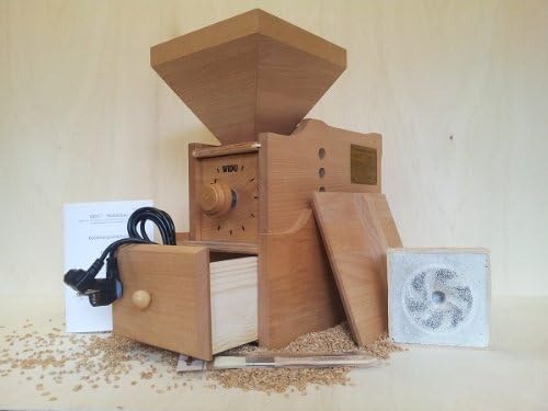 Getreidemühle WIDU Universalmühle Mod. III aus Buchenholz