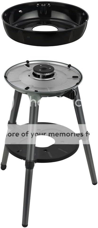 CADAC - Carri Chef 40 BBQ - 50mbar - Stahl - Kunststoff - Gas Barbecue Grill2Braai Combo 50mbar, Gri