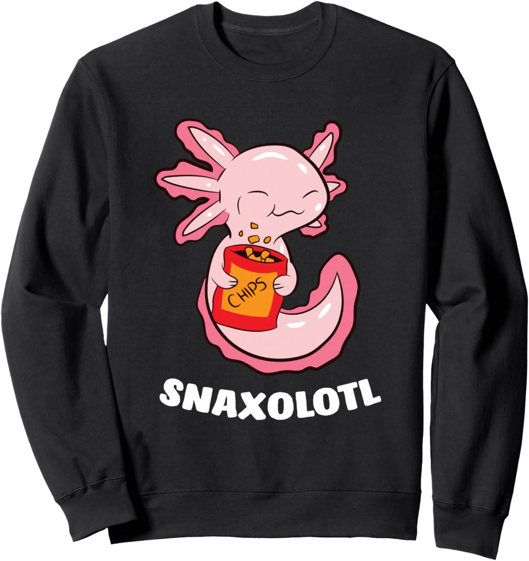 Axolotl Snaxolotl Axolotl Axolotl Süssigkeiten Snaxolotl Sweatshirt
