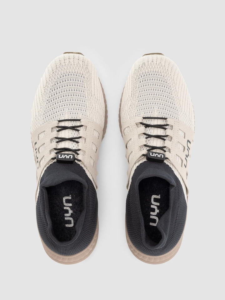 UYN Herren Nature Tune VibramSneaker 39 EU Pearl Grey Carbon Grey, 39 EU Pearl Grey Carbon Grey