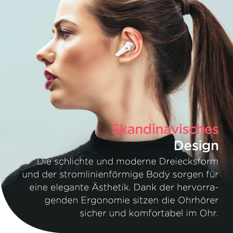 Libratone AIR+ 3 True Wireless In-Ear Kopfhörer mit aktiver Geräuschunterdrückung (Hi-Fi Sound, 24h