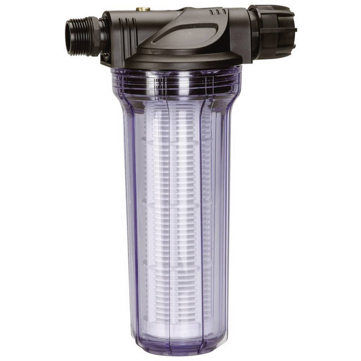 Gardena Pumpen-Vorfilter für Wasserdurchfluss bis 6000 l/h: Effektiver Filter für Gartenpumpen und H