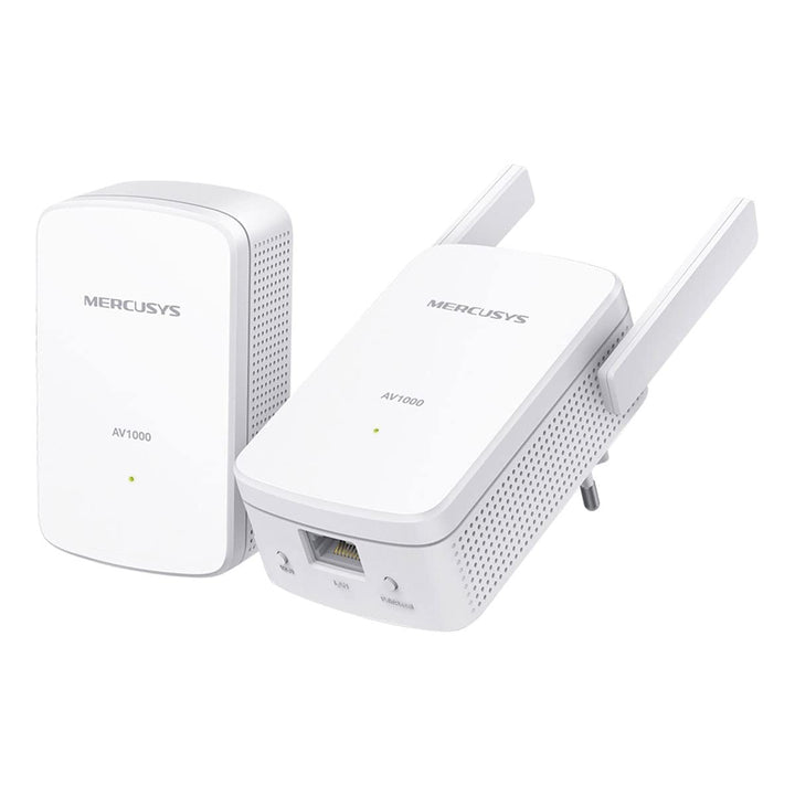 MERCUSYS MP510 Kit, AV1000 Mbps, 300 Mbps auf WiFi, 1 Gigabit-Anschluss, Plug and Play, HomePlug AV2
