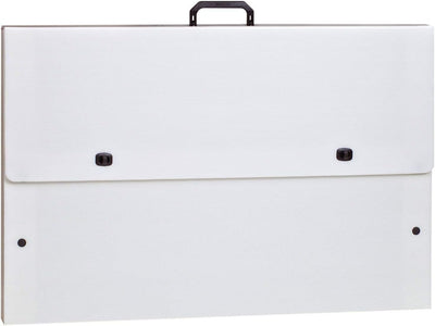 Rumold Zeichenkoffer/370406 A1 transparent Polypropylen A1 1050x40x750 mm Weiss, A1 1050x40x750 mm W