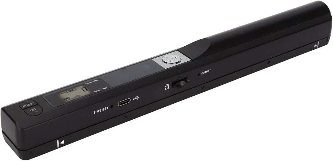 Annadue Tragbarer Dokumentenscanner, Handscanner, 300/600/900 DPI A4 Dokumenten Bild Text Fotoscanne