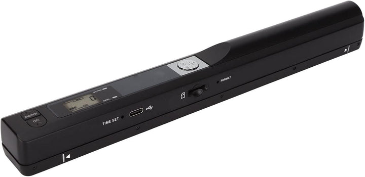 Annadue Tragbarer Dokumentenscanner, Handscanner, 300/600/900 DPI A4 Dokumenten Bild Text Fotoscanne