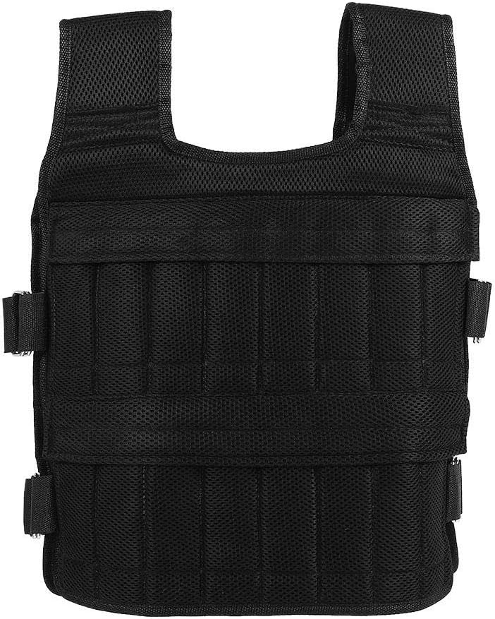 VGEBY Gewichtsweste, 15KG Krafttraining Weight Vest Trainingsweste Training Fitness Sport Jacke Jack