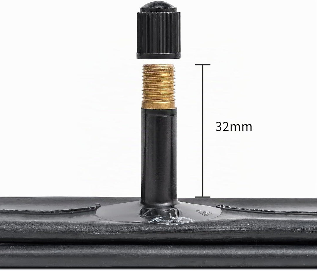 YunSCM 90/100-406 20 Zoll Schlauch 20x3.5/4.0 AV32mm Ventil kompatibel 20 Zoll Fat Fahrradschlauch/M
