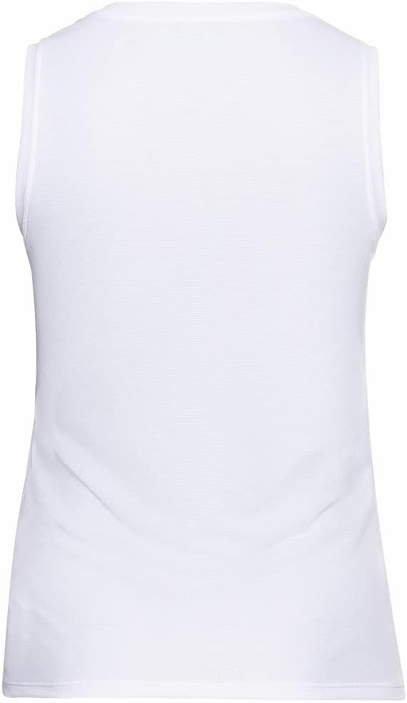 Odlo Damen Active F-Dry Light Eco_141291 Funktionsunterwäsche Tanktop (1er Pack) XS Weiss, XS Weiss