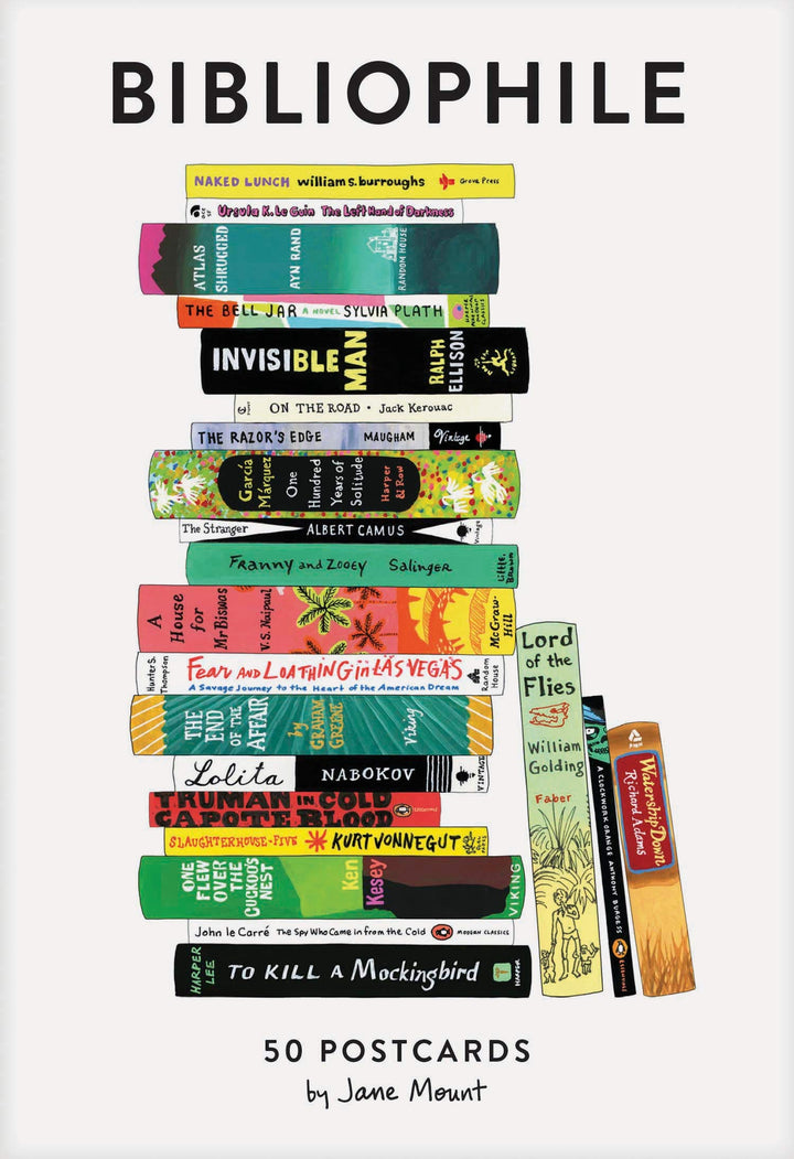 Bibliophile: 50 Postcards: (Literary Postcards, Stationery Gift for Book Lovers), Postkartenbuch