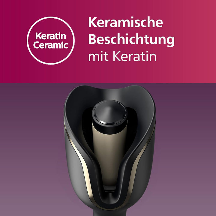 Philips StyleCare Prestige Automatischer Lockenstab mit innovativem System für Locken (Modell BHB876