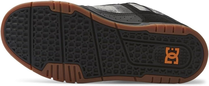 DC Shoes Herren Stag Sneaker 38 EU Black Orange, 38 EU Black Orange