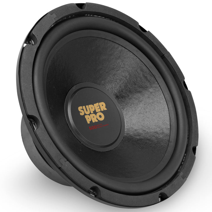 Pyramid PW1048USX Subwoofer für Auto, 500 W, 8 Ohm, 25,4 cm Traditionelle Verpackung, Traditionelle
