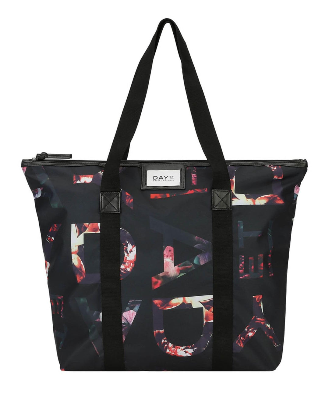 DAY ET Gweneth Print Shoulder Bag Black