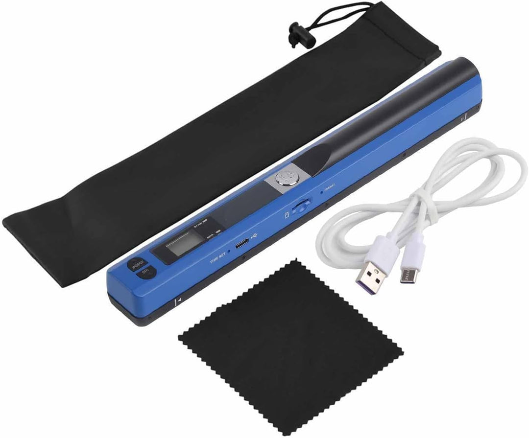 Cuifati Handscanner, Tragbarer Scanner, USB-Stiftscanner, A4-Scan, JPG/PDF, USB 2.0, Klare Bildgebun