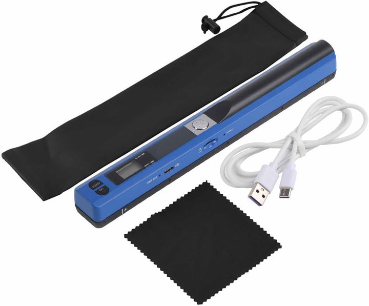 Cuifati Handscanner, Tragbarer Scanner, USB-Stiftscanner, A4-Scan, JPG/PDF, USB 2.0, Klare Bildgebun