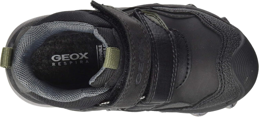 Geox Jungen J Buller Boy B ABX B Rain Shoe, Black Military
