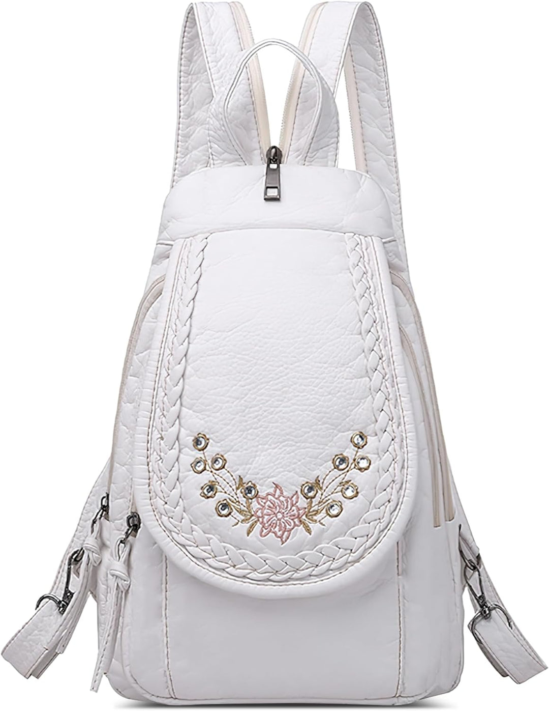 DIRRONA Rucksack Damen Beiläufig Kleine Brusttasche für Damen Multifunktionale Reise Wasserdicht Sch
