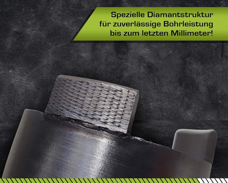 Bohrkrone 82mm für Steckdosen - Diamant Dosenbohrer 82mm Mauerwerk, Beton, Ziegel, KS Stein uvm | re