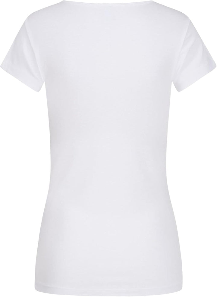 ONLY Damen T-Shirt Onllive Love Life Basic Damenshirt S 3er Pack Weiss/Schwarz, S 3er Pack Weiss/Sch