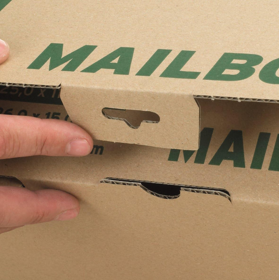 progressCARGO Mailbox Post-Versandkarton PC MB07.07, DIN C3, 460 x 333 x 174 mm, 20-er Pack, braun