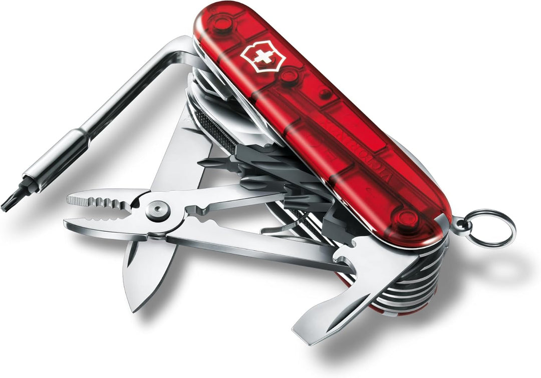Victorinox Schweizer Taschenmesser Cyber Tool M, Swiss Army Knife, Multitool, 32 Funktionen, Klinge,