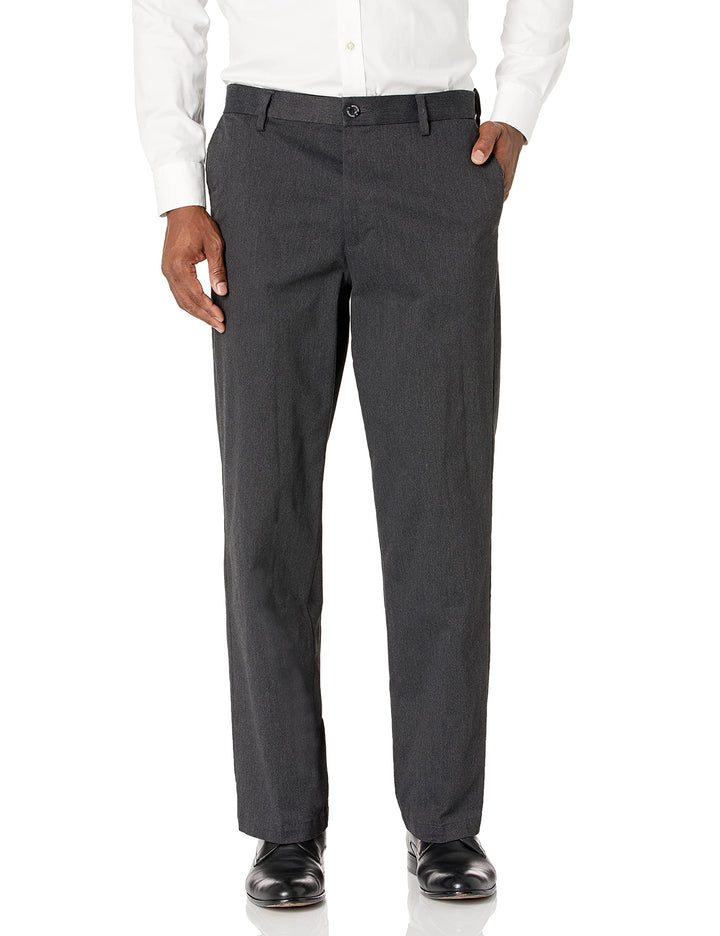 Dockers Herren Lässige Hose Relaxed Fit Komfort Khaki Hose 30W / 30L Dark Charcoal Heather (Stretch)
