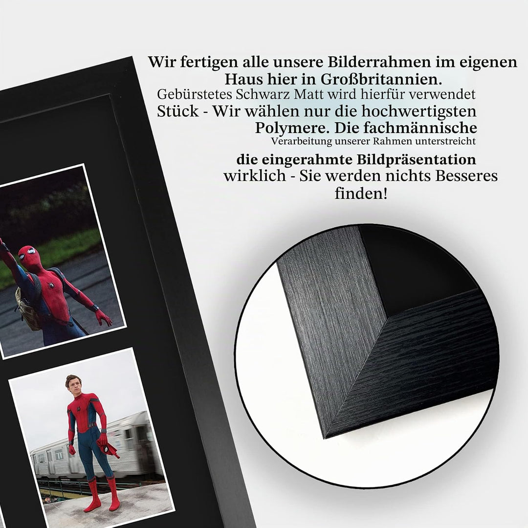 HWC Trading FR A3 Tom Holland Spider-man Geschenke Gedruckt, Signiert Autogramm Bild Display Für Fil